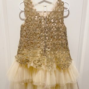Trish Scully Child gold dress